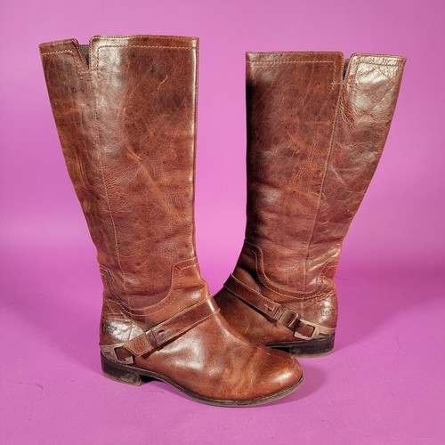 UGG Channing II Brown Leather Knee High 
