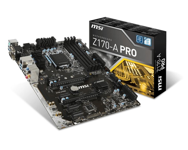 Мат плата msi z170-a Pro (4719072423582)