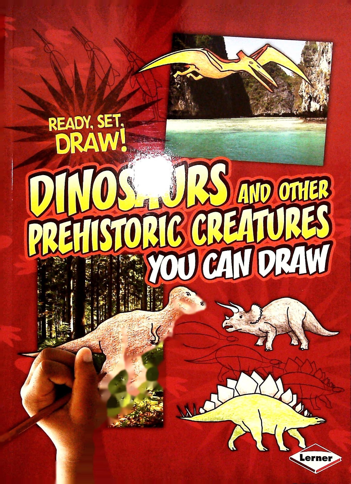 Draw Dinosaurs & Prehistoric Creatures Children's Book Learning Facts Education