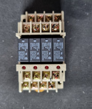 OMRON G6B-47BND BASE W/ X4 G6B-1174P-FD-US RELAYS (IN21S3)