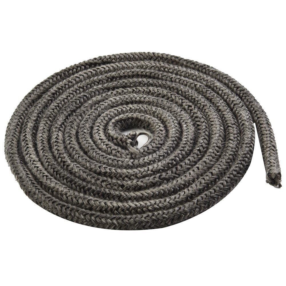 12mm Fiberglass Rope Seal 2m Length Black Stove Dark Grey Door Seal Fire  Rope | eBay