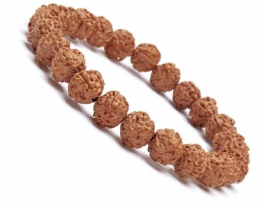 Panch Mukhi 5 Mukhi Rudraksha Bracelet Hand Band for Men Women