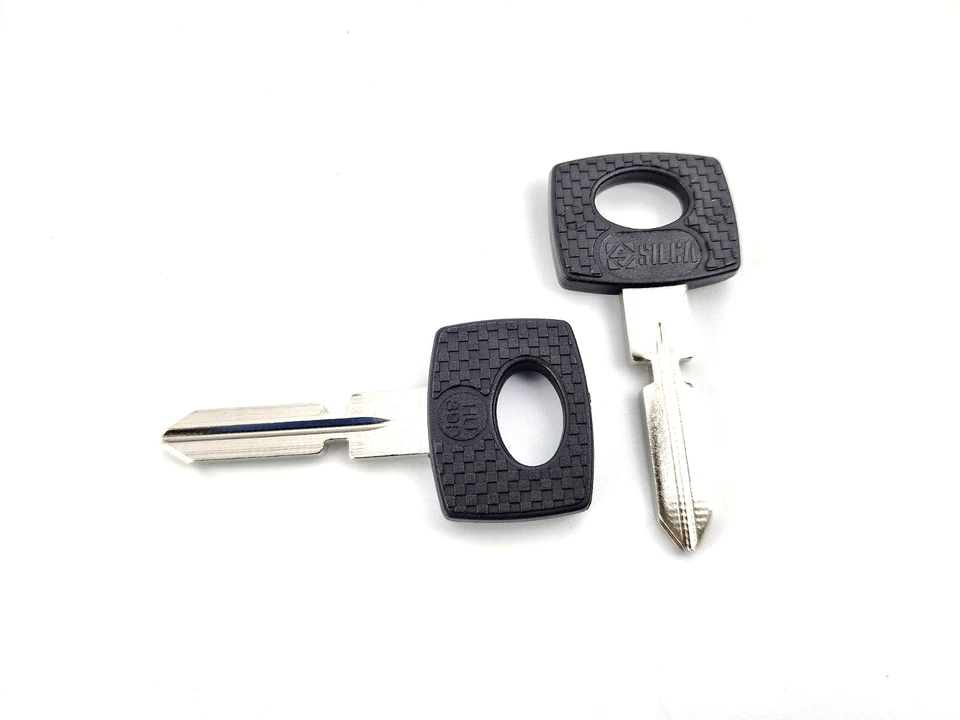 2 peças Mercedes Benz ilco chave em branco 1986-1995 W124 300E 400E 500E 260E - Imagem 2 de 2