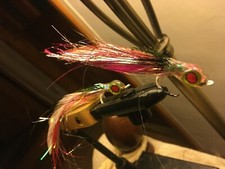 Pair of Surf candy bass/ saltwater predator flies - AG flies