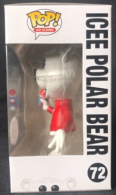 FUNKO POP アイシー ポーラー　ベア Amazon.com: Funko POP! Ad Icons: ICEE Polar Bear [Scented