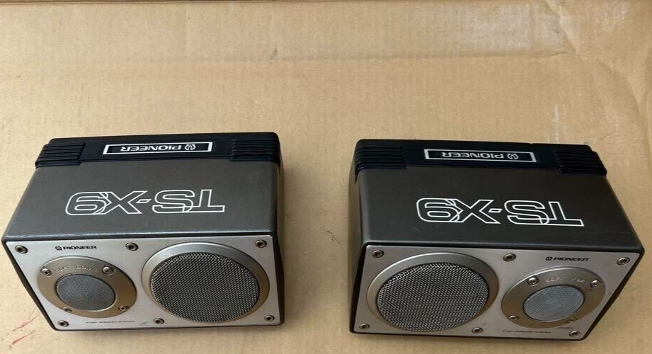 Pioneer TS-X9 Car Auto Stereo Rear Speakers 1970s Retro Pioneer TS-X9 Car Auto Stereo Rear Speakers 1970s Retro