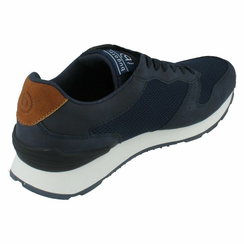 MENS BUAGTTI 323-30805-5900 NAVY TRAINERS - Picture 2 of 7