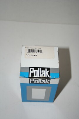 POLLAK 35-308P HEADLAMP PUSH - PULL SWITCH HEAVY DUTY 