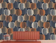 Boho Abstract Modern Colorful Wallpaper Mural Removeable Washable Peel & Stick