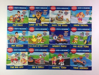Paw Patrol Phonics Childrens Books Lot 12 