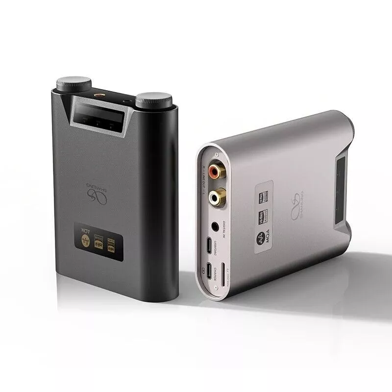 SHANLING H5 Hi Res Audio Portable DAC Headphone Amplifier Dual