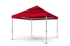 Tente Avec Toit Ventilé 3M X 3M Sur Mesure En Toile PVC LKW 680G/M²