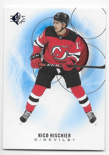 20/21 SP BASE BLUE PARALLEL Hockey (#1-100) U-Pick From List - Picture 40 of 77