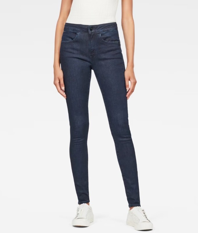 G-Star, Ladies Jeans Superskinny, Citi-You High Super Skinny, Dark Blue, W24 L32