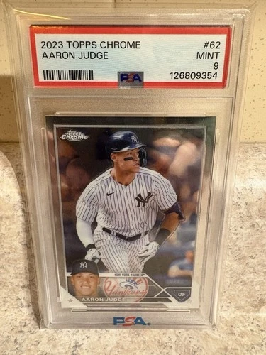 2023 Topps Chrome - Aaron Judge #62 PSA 9 Mint!! 🔥🔥