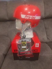 PRO-TEC Bucky Skate Skateboard Helmet  Medium Solid Red Protec 56-58cm 