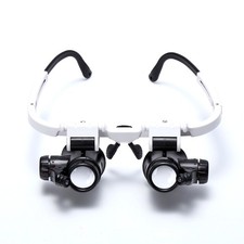 8x 15x 23x Eye Loupe Head Wearing Repair Jeweler Watch Clock Magnifier3867