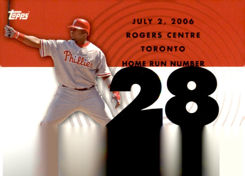 2007 Topps #GN29 Ryan Howard Generation Now
