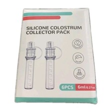 Dearlomum Silicone Colostrum Collector Pack - 6 PCs 6ml