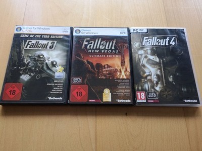 Fallout Sammlung: Fallout 3 - Fallout: New Vegas - Fallout 4 - PC
