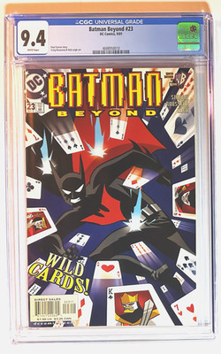 Batman Beyond #23 (2001) DC Comics CGC 9.4 WHITE Pages