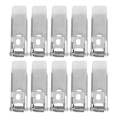 10 Pcs Downlight Spring Clips Securing Clamps for Led Panel Ceiling Lights Re...