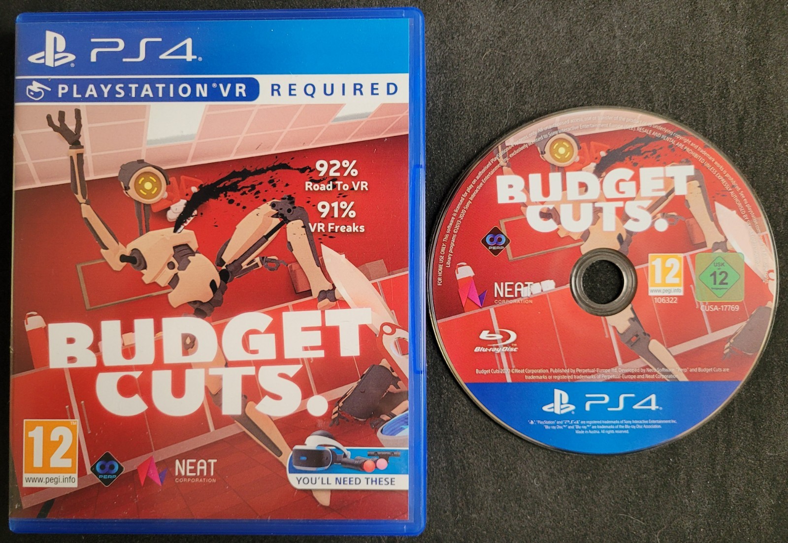 Budget Cuts - PS4 VR - Same Day Dispatch !!