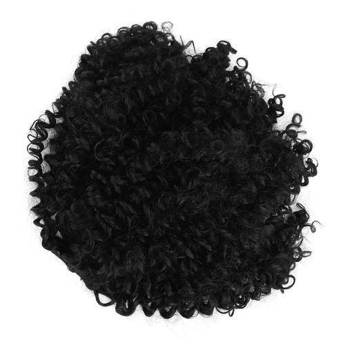 Long Black Curly Wave Drawstring Ponytail Extension Prevent Tangling Synthet UEE - Picture 17 of 23