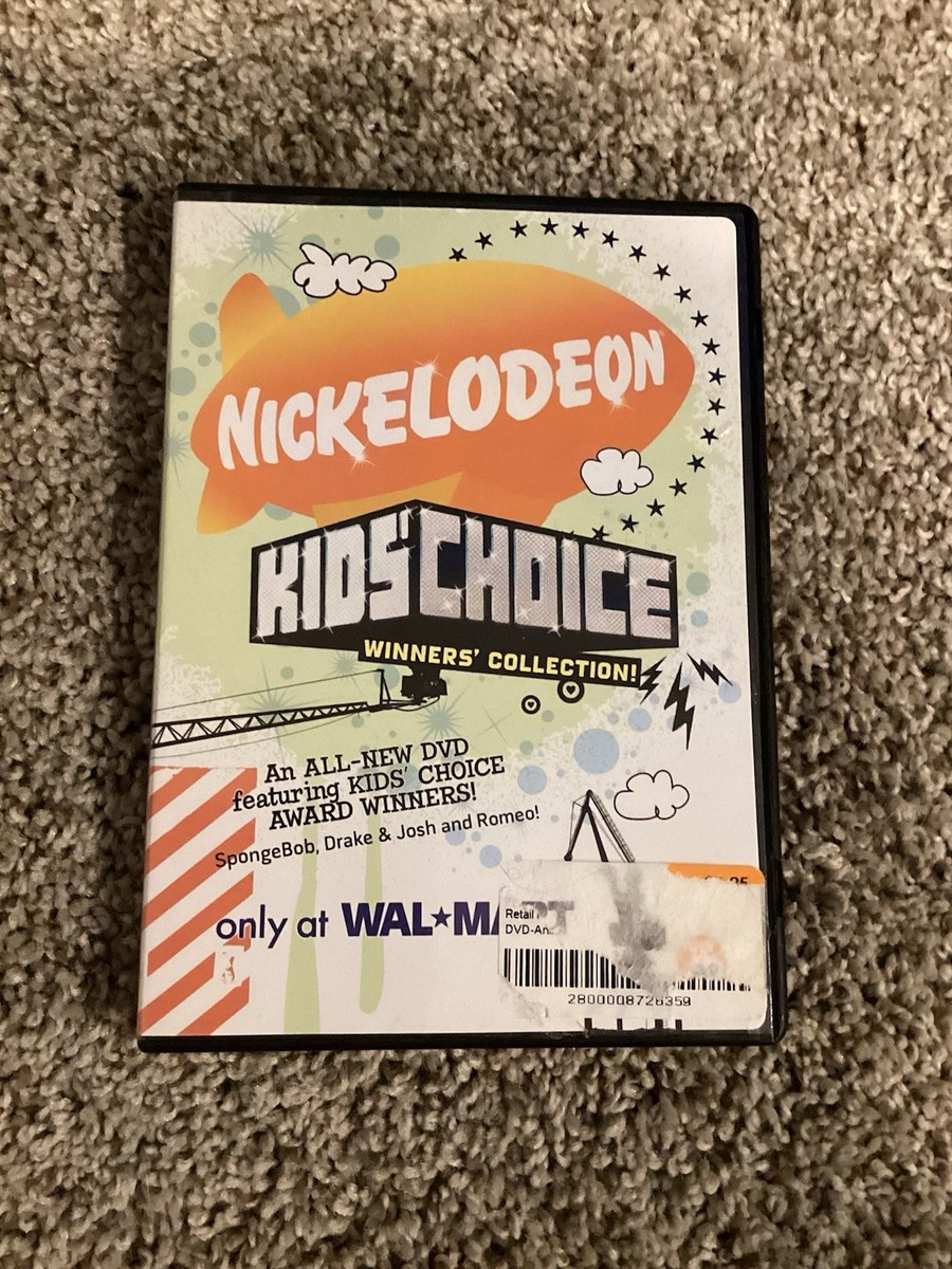 Nickelodeon Kids' Choice Winners Collection DVD 2007 Rare