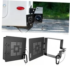 Aluminum RV Bumper End Cap, Travel Trailer Bumper End Caps, Fits 4 inch Metal 