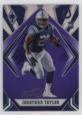 2020 Panini Phoenix Rookies Purple /149 Jonathan Taylor #118 Rookie RC qf4