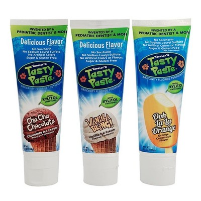 Tanner's Tasty Paste Variety (Vanilla, Chocolate & 4.2 Ounce (Pack of 3) 