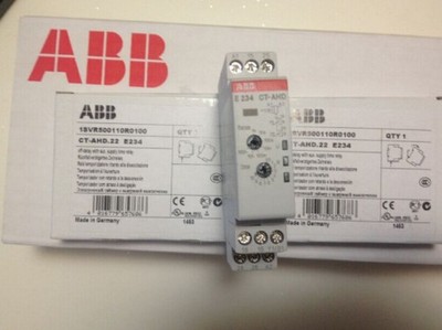 1PCS ABB CT-AHD.22 E234 1SVR500110R0100 Time Relay 0.05s-100h In Box Brand