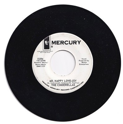 The Cinderellas. Mr. Happy Love-Joy/ Fairy Tale 45 rpm