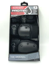 PRO-TEC Spade Series Protective Gear Set Wrist, Elbow & Knee Pads Multi Sport