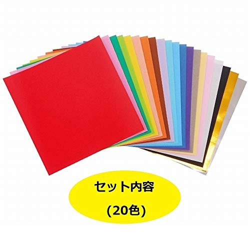 Ehime paper industry large size origami king 50cm 20color 20 sheets K-12050 - Picture 4 of 7