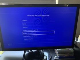 Sony PlayStation 4 CUH-1001A Black Home Console Wi-Fi Capability