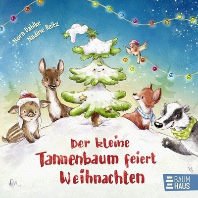 Der kleine Tannenbaum feiert Weihnachten Ein süßes Pappbilderbuch zum Mitmach...