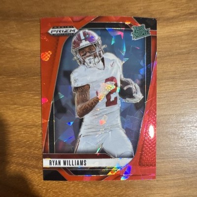 Panini 2025 Prizm Draft Picks Ryan Williams #151 Alabama Red Mosaic Card