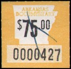 US state revenue-Arkansas #D12 Used documentary — photo 1