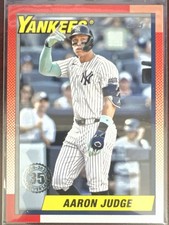 Topps 2025 Series 1 Aaron Judge #T90-57 35th Anniversary Yankees Baseball