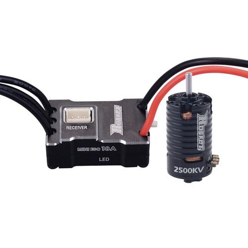 Rocket MINI 1410 2500KV Brushless Motor 18A ESC for Kyosho RC Mini-Z Drift Car - Picture 12 of 13
