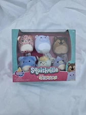 New, Original Squishmallows Squishville Varsity Squad Set of 6