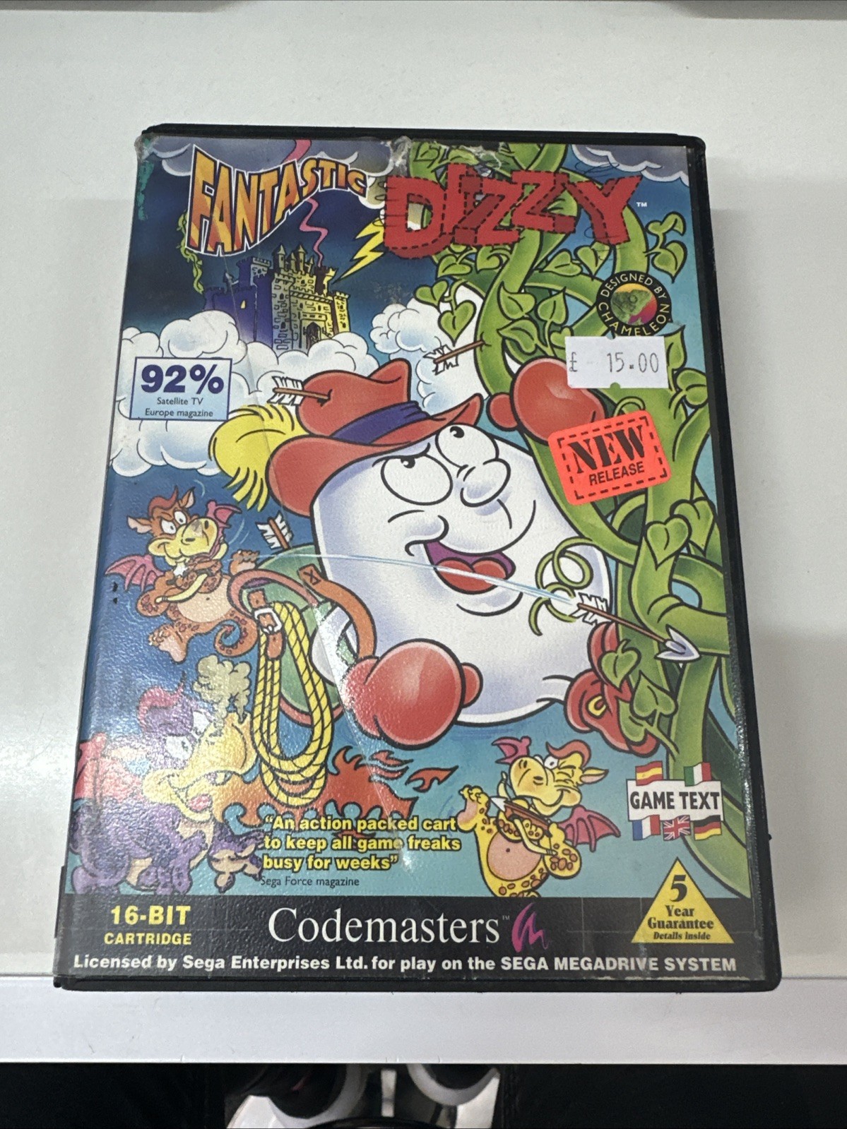 Sega Mega Drive Fantastic Dizzy
