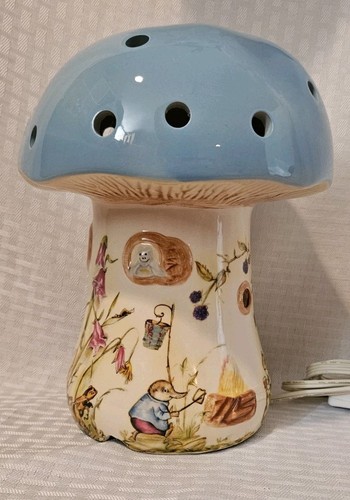 WHITE RABBIT ENGLAND Bramble The Elf Whimsical Woodland Porcelain Night Light