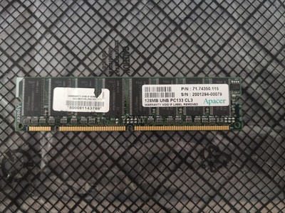 Apacer 128 MB UNB PC133 CL3 RAM