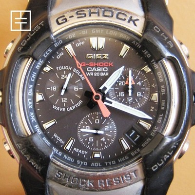 CASIO G-SHOCK GIEZ GS-1000J 4343 gショック CASIO G-SHOCK Giez [4343] GS-1000J Silver & Black Digi