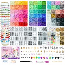 Gionlion Clay Beads Friendship Bracelet Making Kit, 72 Colors Preppy - B13000