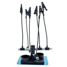 Airbrush Spray Gun Parts Holder Clip Stand Holds Model Hobby Auto Paint Booth