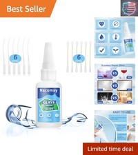 Glass Repair, Glass Glue Clear Waterproof, 35g Glues Clear Repairs Heavy Duty...